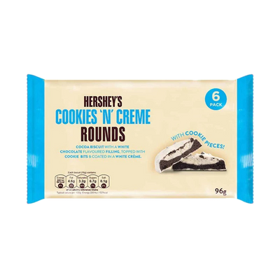 Hershey Cookies N Cream Rounds 6er 96g