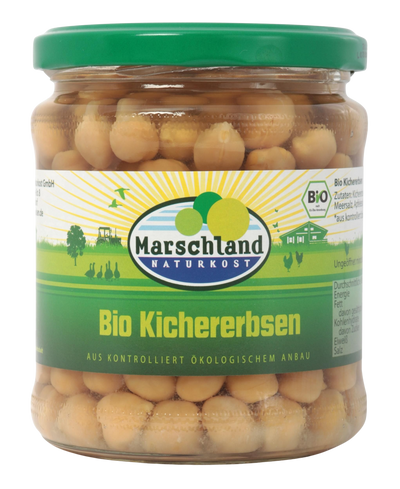Bio Kichererbsen im Glas 330g