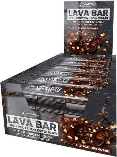 Lava Bar - Fudge Brownie CASE (18er Tray)
