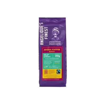 Fairtrade Aroma-Kaffee ganze Bohne 250g