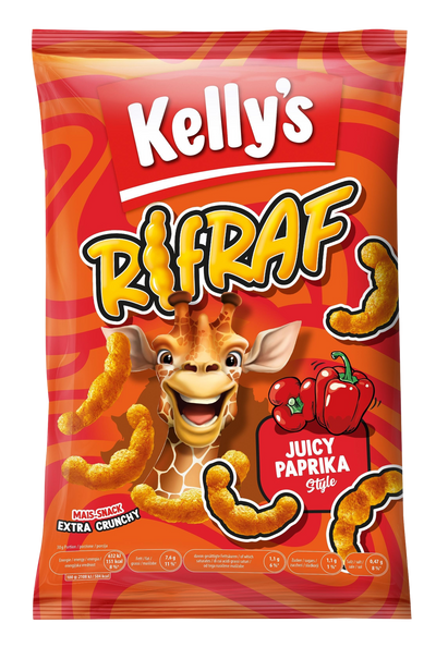 Kellys Rifraf 80g Juicy Paprika