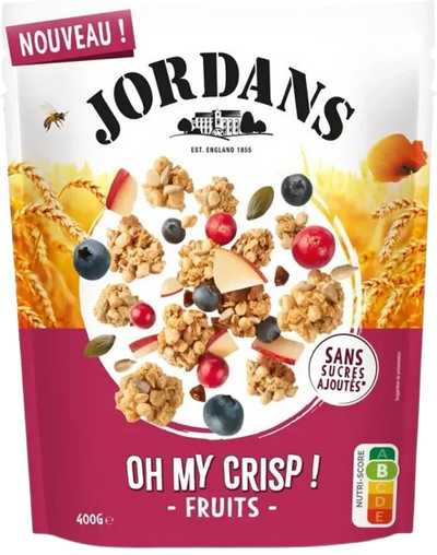Oh My Crisp! Früchte-Knuspermüsli 400g