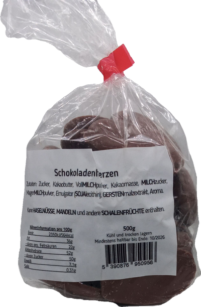 Lindt Schokoladenherzen, Maxi Pack 500g