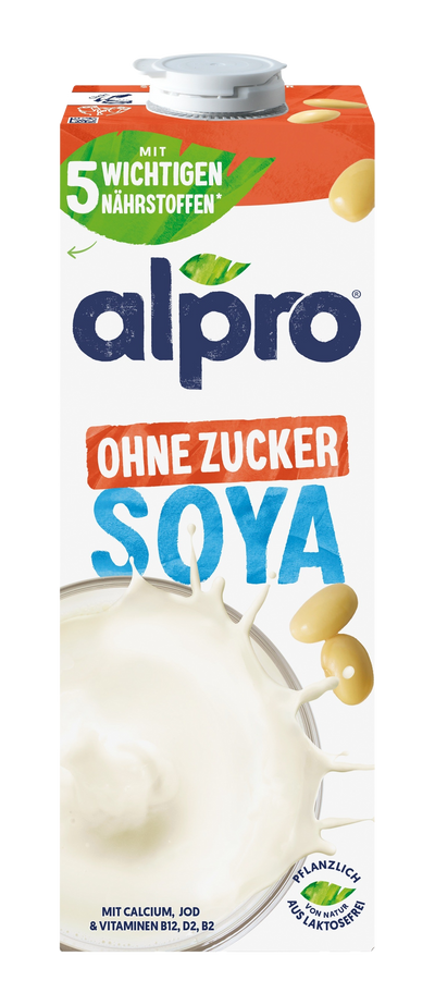 Alpro Sojadrink ohne Zucker 1l