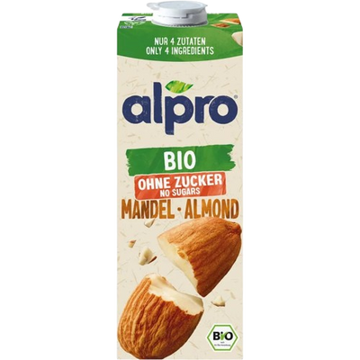 Bio Alpro Mandeldrink ohne Zucker 1l