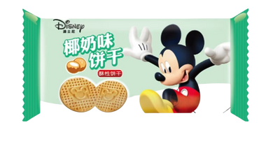 Binqi Coconut Milk Biscuit 54g (Mickey)