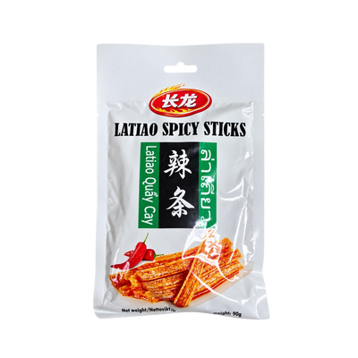 Chang Long Latiao Gluten-Streifen, scharf 90 g