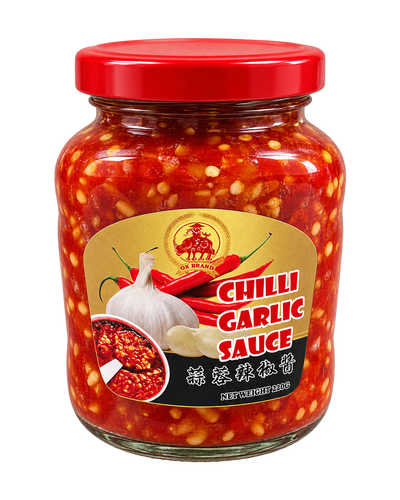 OX Chilisauce mit Knoblauch 320 g