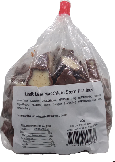 Lindt Latte Macchiato Stern Pralinen, Maxi Pack 600g