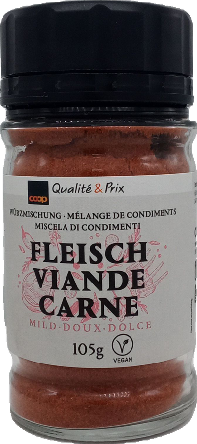 Würzmischung Fleisch mild 105g