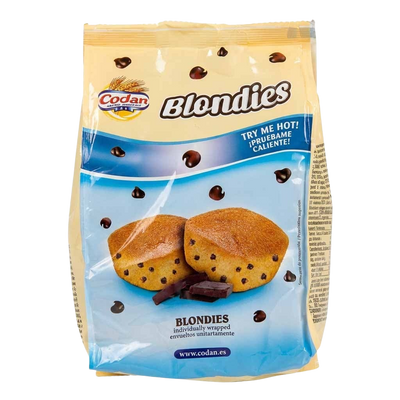 Blondies Mini-Kuchen Vanille mit Schokotropfen 200g