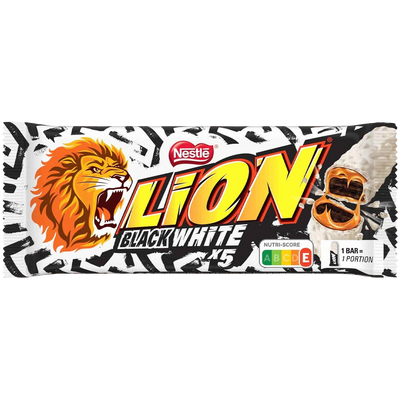 Lion Black & White, 5er Pack 150g