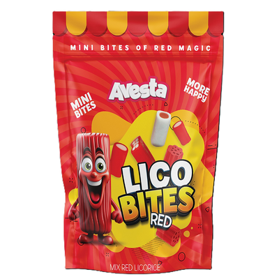 Avesta Lico Bites Red Mix Licorice 125g