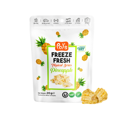 Gefriergetrocknete Ananas Fruchtchips 20g