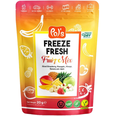 Gefriergetrocknete Frucht Mix