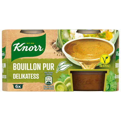Knorr Bouillon Pur Delikatess 168g