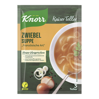Knorr Kaiser Teller Zwiebelsuppe 62g
