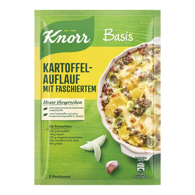 Knorr Basis für Kartoffelauflauf mit Faschiertem 42g