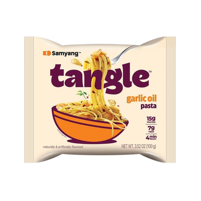 Samyang Tangle Pasta mit Knoblauchöl 100 g
