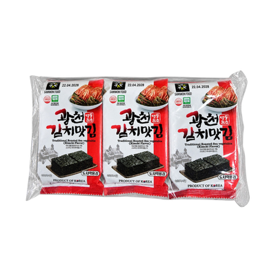 SAMWON Algensnack Kimchi 3 x 4 g