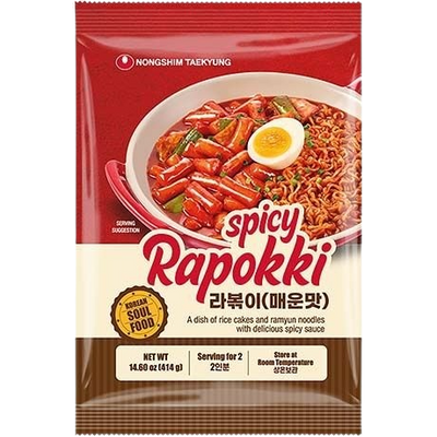 Topokki mit Ramyun Spicy Rapokki 414g