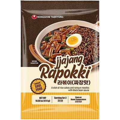 Topokki mit Ramyun Jjajang Rapokki 414g