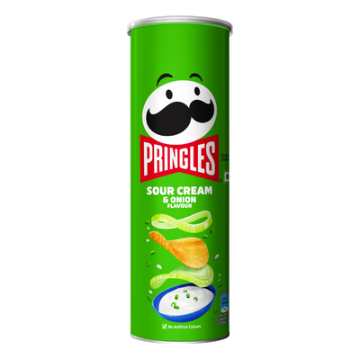 Pringles Sour Cream & Onion 107g