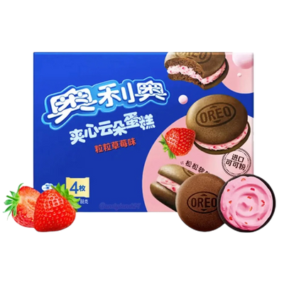 Oreo Choco Pie Strawberry 168g