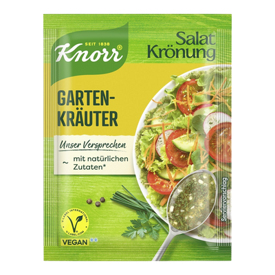 Knorr Salatkrönung Gartenkräuter, 3x8g
