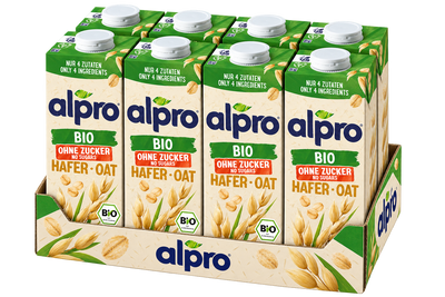 Alpro Bio Haferdrink ohne Zucker 1l