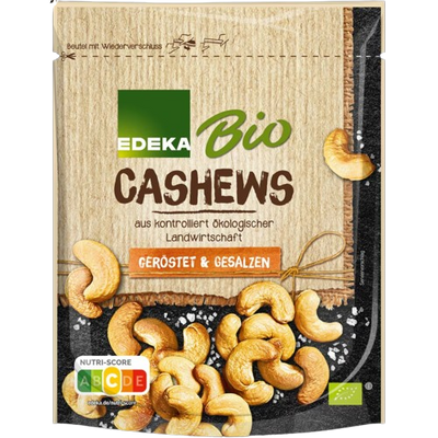 Bio Cashewkerne geröstet & gesalzen 125g