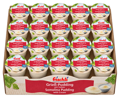 Grieß-Pudding mit Sahne 85 g