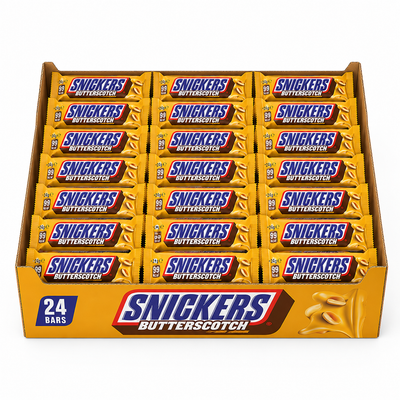 Snickers Butterscotch Display 24x22g