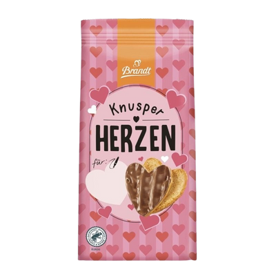 Brandt Minis Knusperherzen Vollmilch 90g