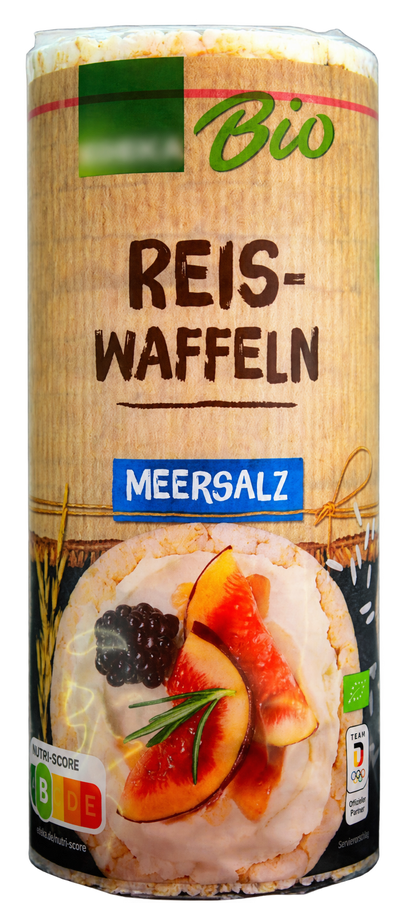 Bio Reiswaffel mit Salz 135g