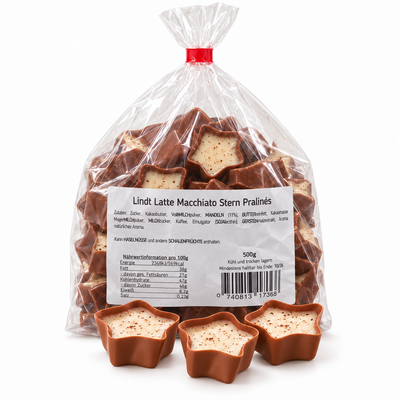 Latte Macchiato Stern Pralines