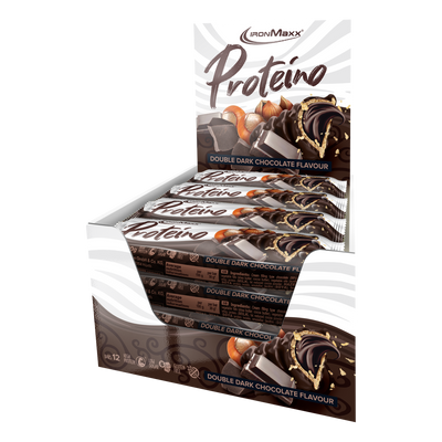 Proteino® - 30g Riegel - Double Dark Chocolate (12er Tray)