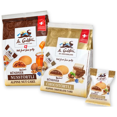Schweizer Mini-Törtli Nuss & Choco – 2er-Bundle